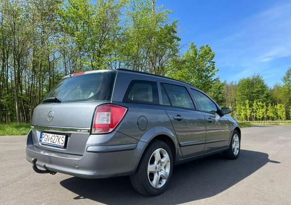 Opel Astra cena 7900 przebieg: 295273, rok produkcji 2008 z Gniezno małe 79